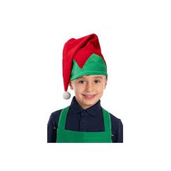 CHAPEAU ELF OU LUTIN DE NOEL ENFANT 