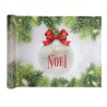 CHEMIN DE TABLE BOULE DE NOEL ROUGE 30 CM X 5 M