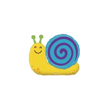 BALLON METALLIQUE ESCARGOT  84 CM 