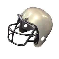 CASQUE FOOTBALL AMERICAIN GRIS 