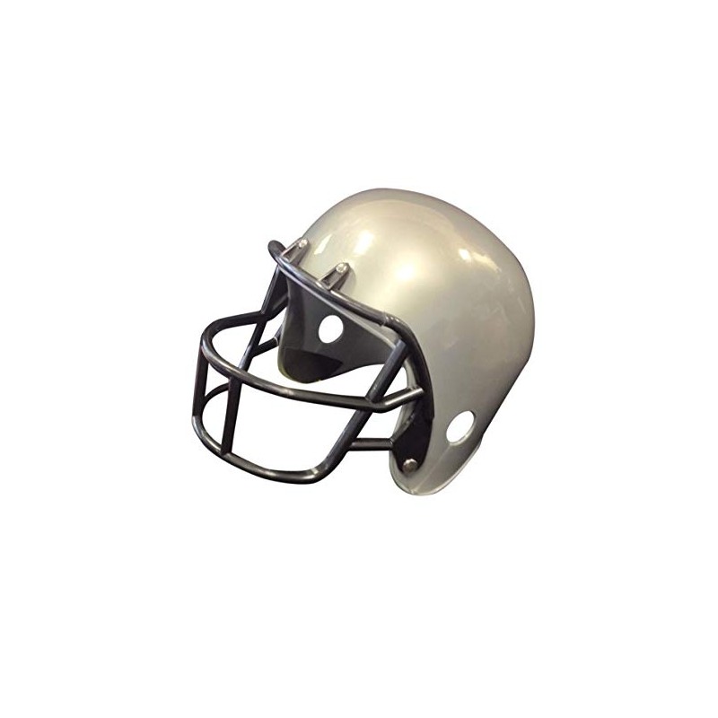 CASQUE FOOTBALL AMERICAIN GRIS 