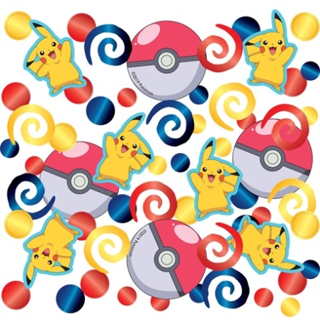 CONFETTIS DE TABLE  POKEMON 14 G