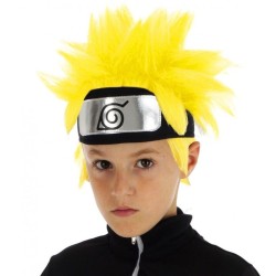 PERRUQUE NARUTO UZUMAKI JAUNE ENFANT