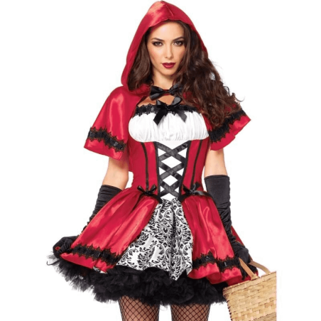 DEGUISEMENT CHAPERON GOTHIQUE ROUGE TAILLE XL