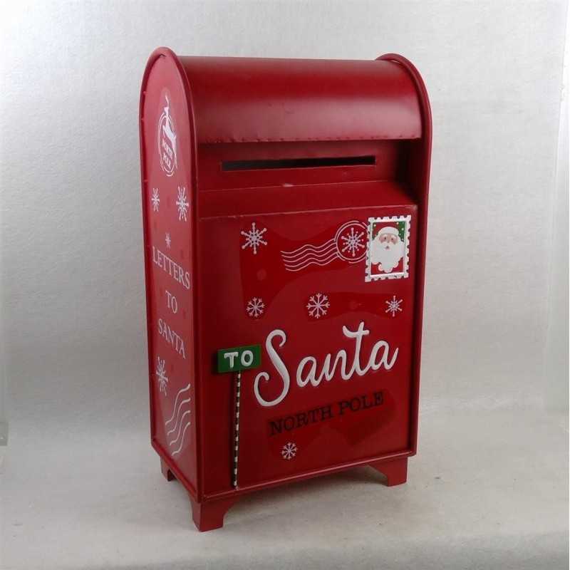 BOITE AUX LETTRES NOEL SANTA PLATE