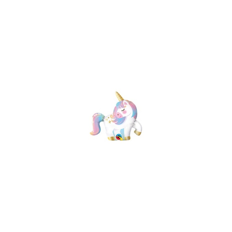 BALLON METALLIQUE 14" LICORNE 