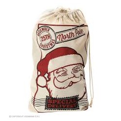 SAC PERE-NOEL EN JUTE 