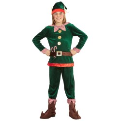 DEGUISEMENT ENFANT LUTIN ASSISTANT DU PERE NOEL  TAILLE 128