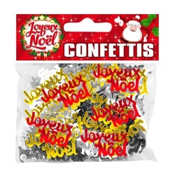 SACHET CONFETTIS DE TABLE JOYEUX NOEL