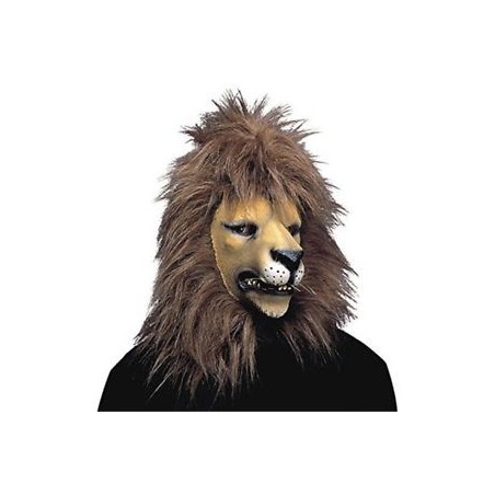 MASQUE LATEX LION AVEC POILS 