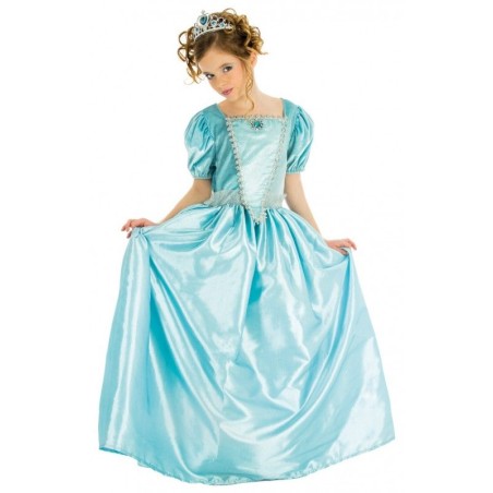 DEGUISEMENT PRINCESSE BLEUE CENDRINE TAILLE 104 CM 