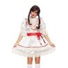 DEGUISEMENT POUPEE ROBE BLANCHE TAILLE M