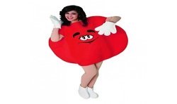 DEGUISEMENT BONBON ROUGE TAILLE UNIQUE