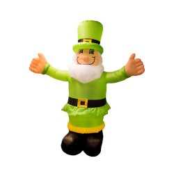 DECORATION GONFLABLE ST PATRICK 180 CM 