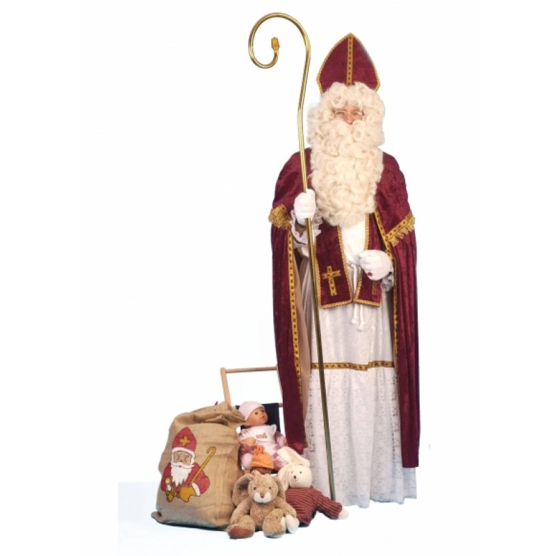 DEGUISEMENT ST NICOLAS LUXE TAILLE UNIQUE 