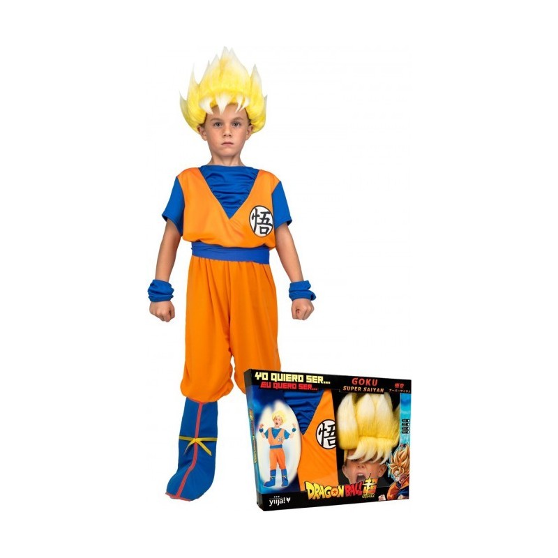 DEGUISEMENT GOKU SUPER SAIYAN DRAGON BALL TAILLE 5-6 ANS DEGUISEMENT GOKU SUPER SAIYAN DRAGON BALL TAILLE 5-6 ANS