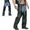 PANTALON MOTARD CHAPS SIMILI CUIR TAILLE XL