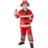 DEGUISEMENT POMPIER ROUGE TAILLE S  4-6 ANS  DEGUISEMENT POMPIER ROUGE TAILLE S  4-6 ANS