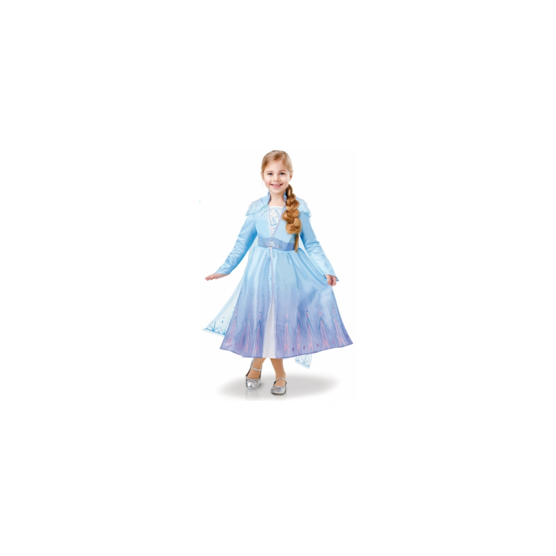 DEGUISEMENT LUXE REINE DES NEIGES 2 ELSA TAILLE 7-8 ANS  DEGUISEMENT LUXE REINE DES NEIGES 2 ELSA TAILLE 7-8 ANS