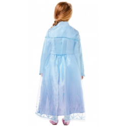 DEGUISEMENT LUXE REINE DES NEIGES 2 ELSA TAILLE 7-8 ANS 