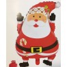 BALLON METALLIQUE PERE-NOEL 45.2 X 63 CM 