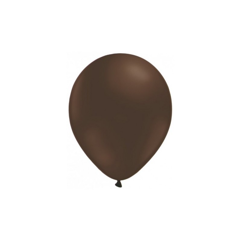 100 BALLONS BALLONIA CHOCOLAT 28 CM 