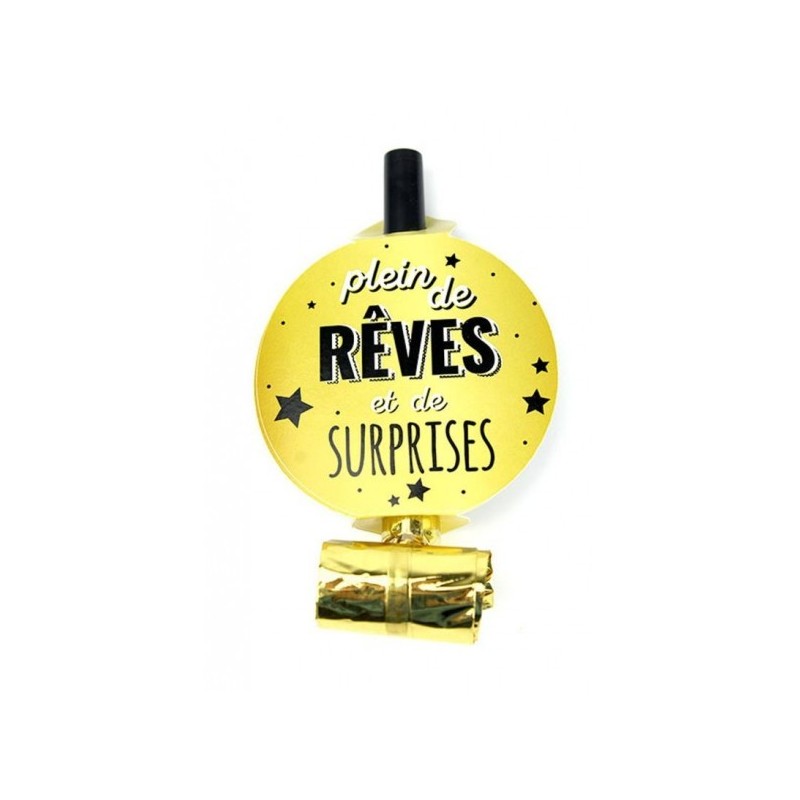 SACHET DE 6 SANS GENES "REVES ET SURPRISES" OR  SACHET DE 6 SANS GENES "REVES ET SURPRISES" OR