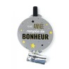 SACHET DE 6 SANS GENE "BOHNEUR" ARGENT 