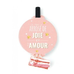 SACHET 6 SANS GENES JOIE ET AMOUR ROSE GOLD 