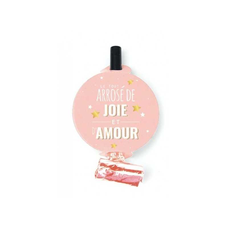 SACHET 6 SANS GENES JOIE ET AMOUR ROSE GOLD 