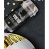 PUSH POPPER CONFETTIS METALISES OR ARGENT ET ROSE GOLD