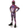 DEGUISEMENT POWER RANGERS ROSE FILM TAILLE 5-6 ANS