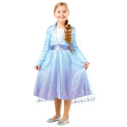 DEGUISEMENT ELSA REINE DES NEIGES 2 TAILLE 7-8 ANS 