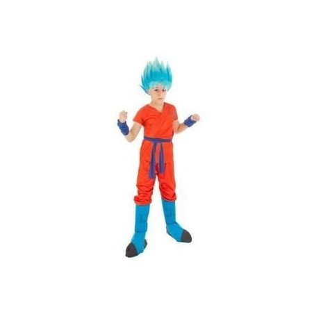 DEGUISEMENT GOKU SUPER SAIYAN TAILLE 140 CM 