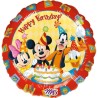 BALLON METALLIQUE ROND MICKEY MOUSSE 43 CM 