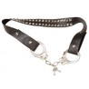 CEINTURE CLOUTEE AVEC MENOTTES ASPECT CUIR