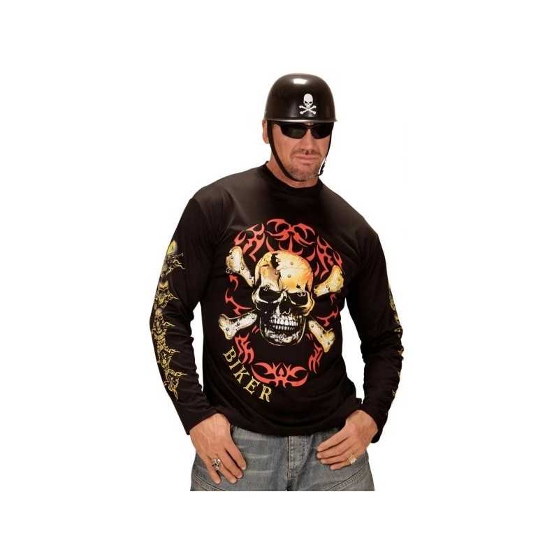 TEE SHIRT MANCHES LONGUES BIKER T XL
