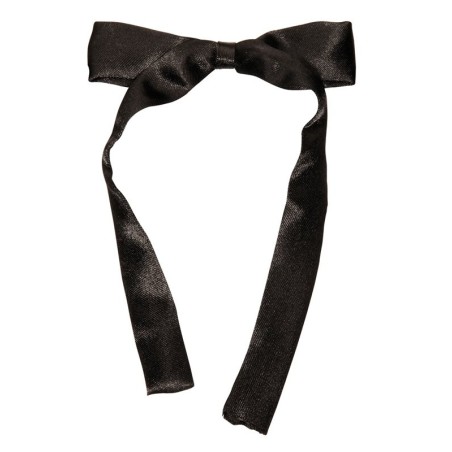 NOEUD DE CRAVATE NOIR SATIN WESTERN