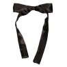 NOEUD DE CRAVATE NOIR SATIN WESTERN NOEUD DE CRAVATE NOIR SATIN WESTERN
