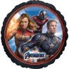 BALLON METALLIQUE ROND AVENGERS CAPTAINE MARVEL 43 CM
