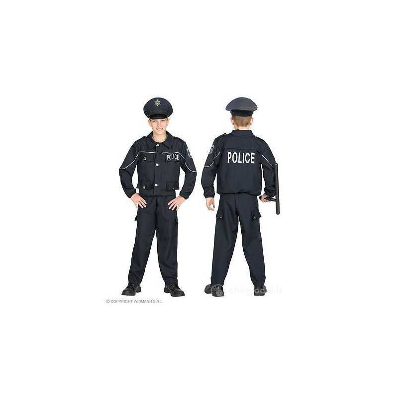 DEGUISEMENT POLICIER TAILLE 104 2-3 ANS