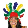 COIFFE INDIEN MULTICOLORE