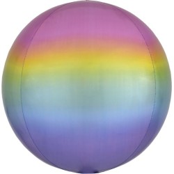 BALLON METALLIQUE ORBZ OMBRE 38 X 40 CM 