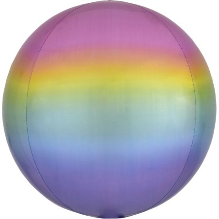 BALLON METALLIQUE ORBZ OMBRE 38 X 40 CM 