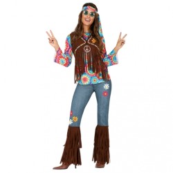 DEGUISEMENT HIPPIE FEMME TAILLE M