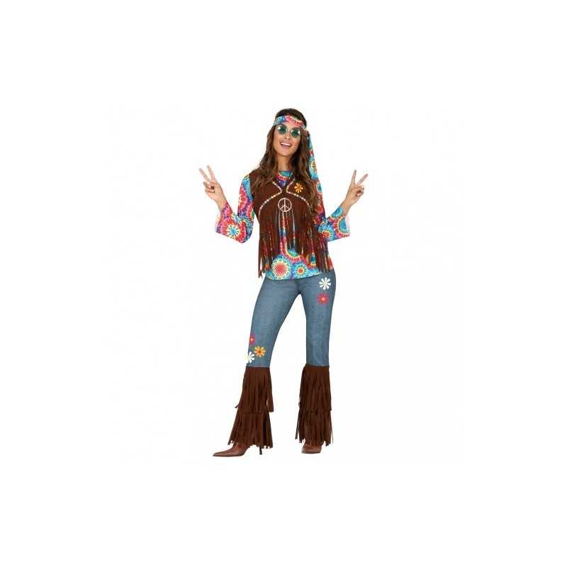 DEGUISEMENT HIPPIE FEMME TAILLE M