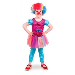 DEGUISEMENT FILLE CLOWN 3-5 ANS 