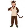DEGUISEMENT SINGE ENFANT TAILLE 3-4 ANS XS 