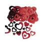 CONFETTIS COEURS ROUGE 14G