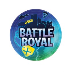 8 ASSIETTES BATTLE ROYAL 23 CM